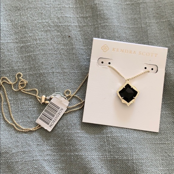 Black Onyx Kendra Scott necklace - Picture 1 of 1